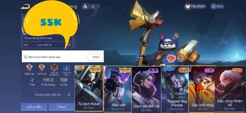 REG K MAIL KẸP 55K