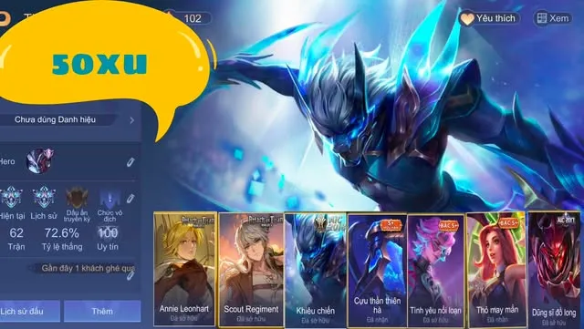 REG SẴN RANK HIỆN TẠI 50XU