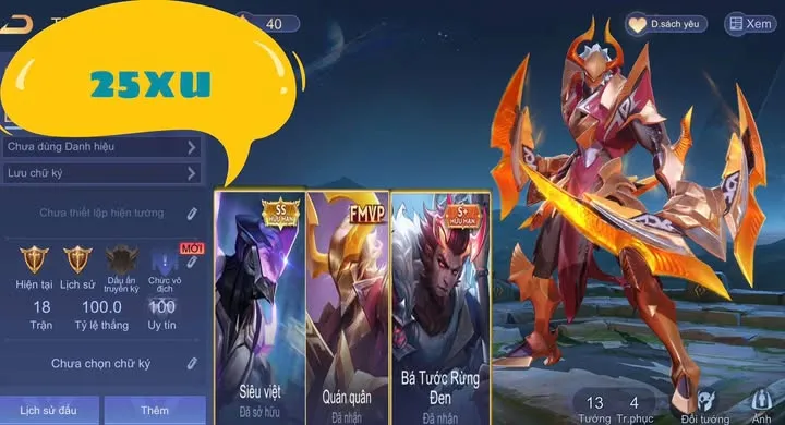 REG SẴN RANK NHƯ HÌNH 25XU