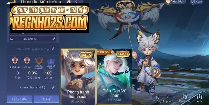 REG FENIK KẸP TULEN TIÊU DAO 99K