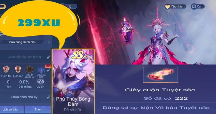 NATA PHÙ THỦY KẸP 2XX GIẤY TS 299XU