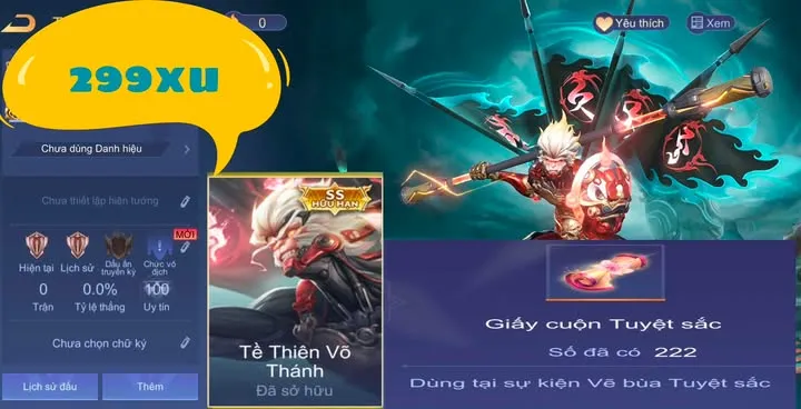 REG NGỘ KẸP 2XX GTS 299XU