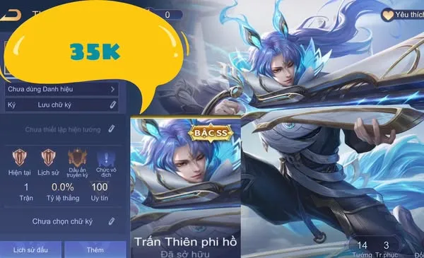 REG GÃY CHƯA ƯA THIK ESU TRẤN THIÊN 35K