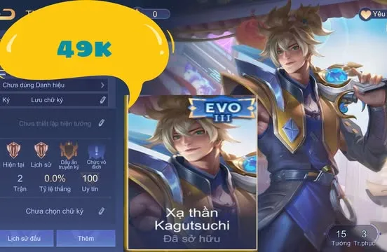 REG GÃY VANL TIẾN HÓA CÓ NGOẠI HÌNH 49K